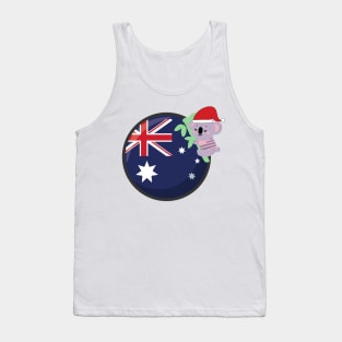 Christmas Koala Tank Top